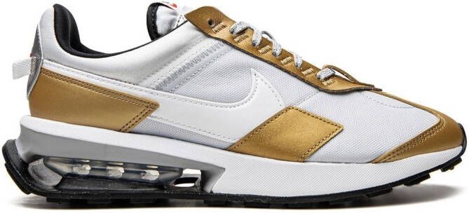 Nike Air Max Pre Day SE sneakers "Pure Platinum Metallic Gold" White