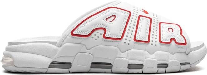 Nike Air More Uptempo Air More "White Red" slides