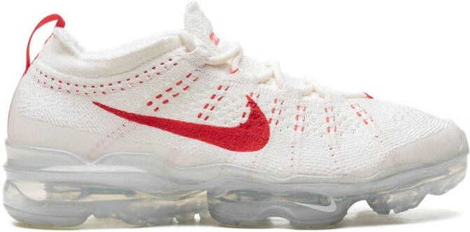 Nike Air VaporMax 2023 Flyknit "Sail Track Red" sneakers White