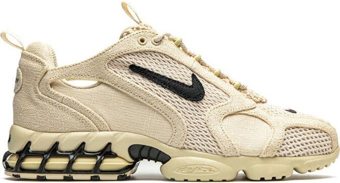Nike x Stüssy Air Zoom Spiridon Caged "Fossil" sneakers Neutrals