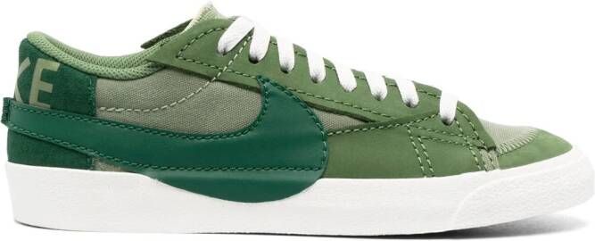 Nike Blazer Low 88 Jumbo panelled sneakers Green