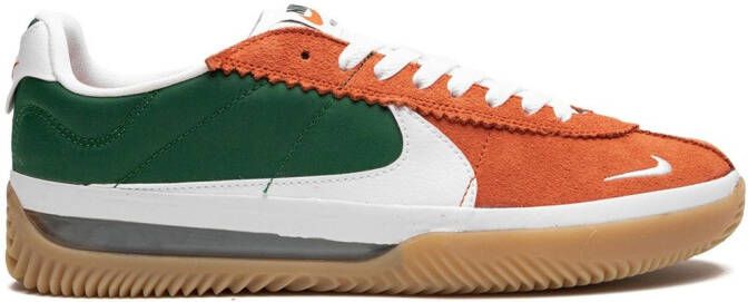 Nike BRSB "Deep Orange Pine Green White" sneakers