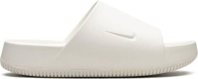 Nike Calm "Sail" slides White