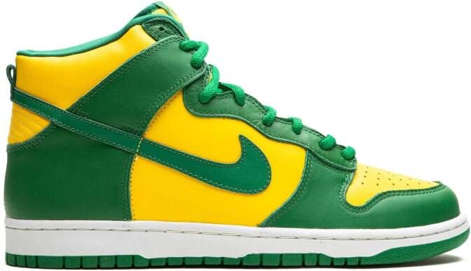 Nike Dunk High "Brazil" sneakers Green