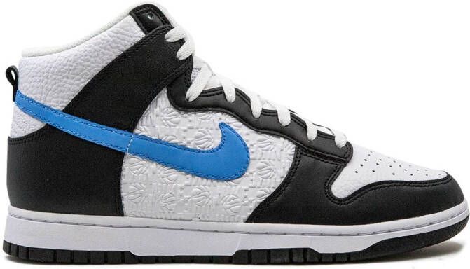 Nike Dunk High EMB "University Blue" sneakers Black