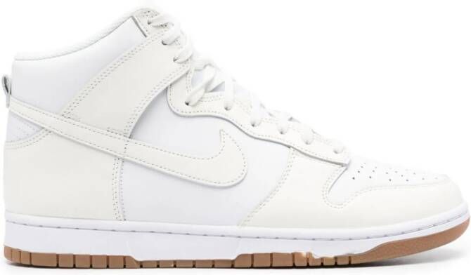 Nike Dunk High leather sneakers White