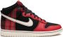 Nike Dunk High "Plaid Black Red" sneakers - Thumbnail 1