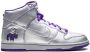 Nike SB Dunk High Premium "Dinosaur Jr" sneakers Silver - Thumbnail 1