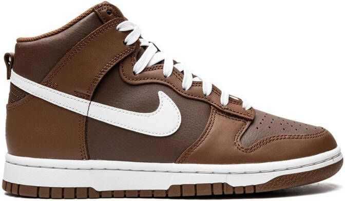 Nike Dunk High "Chocolate" sneakers Brown