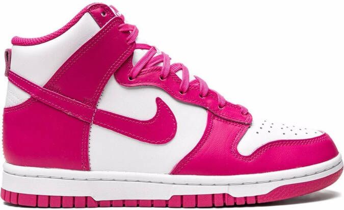 Nike Dunk High "Pink Prime" sneakers White