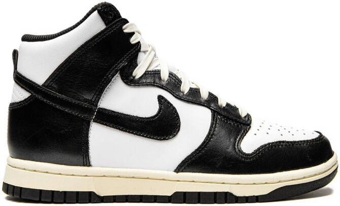 Nike Dunk High "Vintage Black" sneakers White