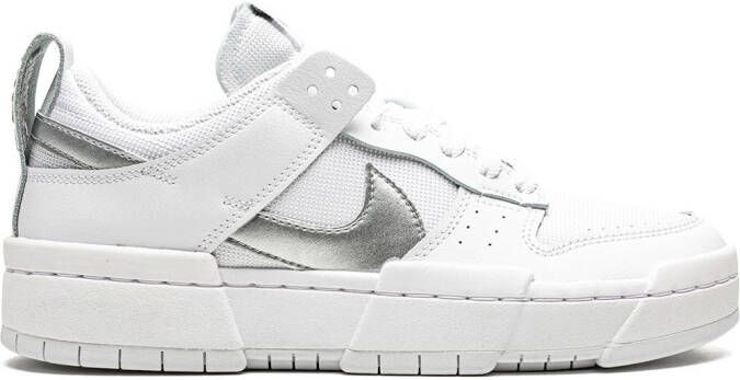 Nike Dunk Low Disrupt "White Silver" sneakers