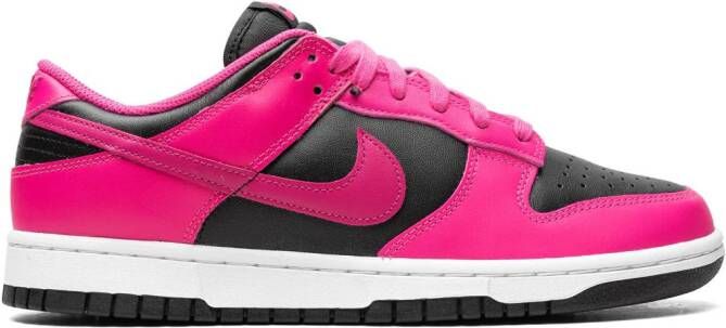 Nike Dunk Low "Fierce Pink Black" sneakers