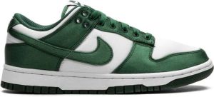 Nike Dunk Low "Green Satin" sneakers White