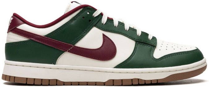 Nike Dunk Low Retro leather sneakers Green