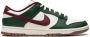 Nike Dunk Low Retro leather sneakers Green - Thumbnail 1