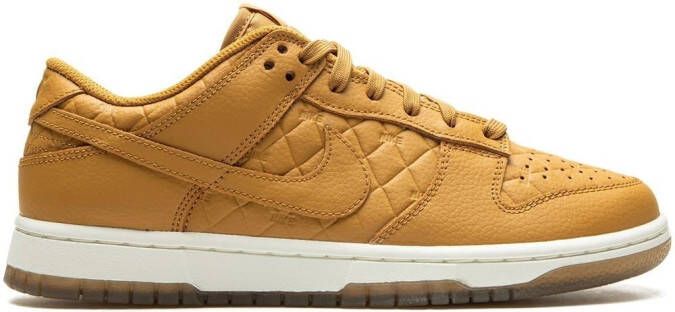 Nike Dunk Low "Quilted Wheat" sneakers Brown