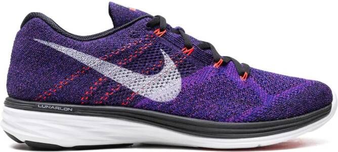 Nike Flyknit Lunar3 "Vivid Purple" sneakers