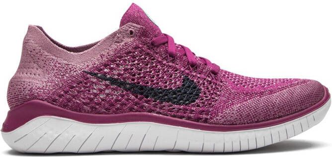 Nike Free RN Flyknit 2018 "Raspberry Red White Teal Tint" sneakers Purple