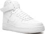 Nike Kids Air Force 1 High "Triple White" sneakers - Thumbnail 1
