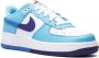 Nike Kids Air Force 1 Low Split "Light Photo Blue" sneakers White - Thumbnail 1