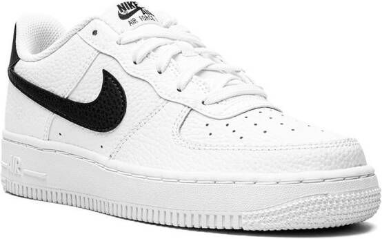 Nike Kids Air Force 1 "White Black" sneakers