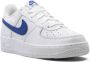 Nike Kids Air Force 1 Low "White Hyper Royal" sneakers - Thumbnail 1