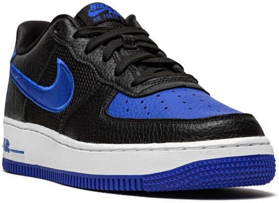 Nike Kids Air Force 1 Low L8 "Black Chile Racer Blue" sneakers
