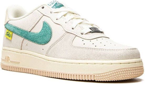 Nike Kids Air Force 1 LV8 1 "Test Of Time Sail Green" sneakers White