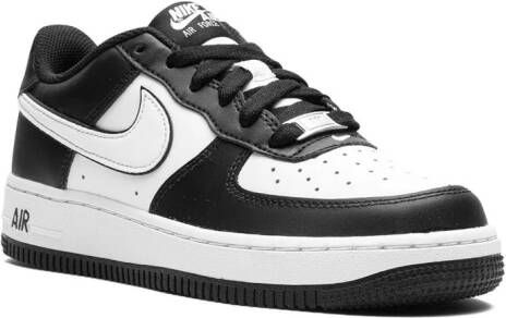 Nike Kids Air Force 1 LV8 2 "Panda" sneakers Black