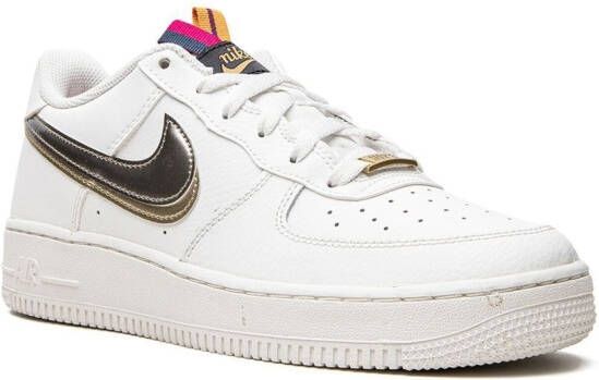 Nike Kids Air Force 1 LV8 low-top sneakers White
