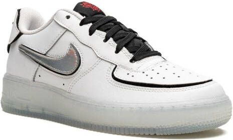 Nike Kids Air Force 1 1 Low "Mix White" sneakers