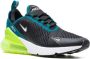 Nike Kids Air Max 270 "Black Bright Spruce Volt" sneakers - Thumbnail 1