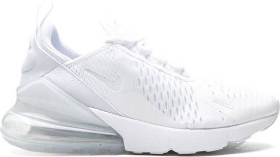 Nike Kids Air Max 270 ''White White-Metallic Silver'' sneakers