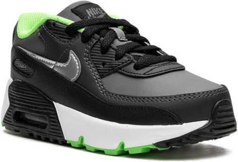 Nike Kids Air Max 90 "Black Chrome" sneakers