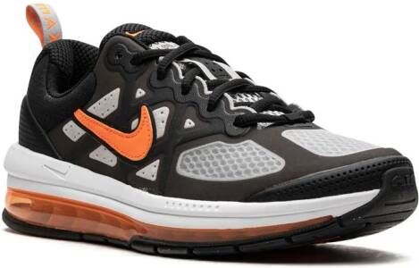 Nike Kids Air Max Genome "Black-Total Orange" sneakers