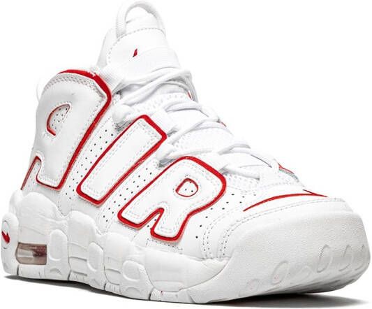 Nike Kids Nike Air More Uptempo "White Varsity Red" sneakers