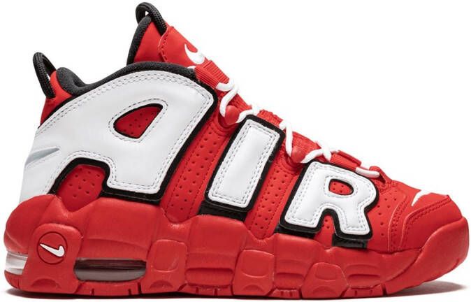 Nike Kids Air More Uptempo QS sneakers Red