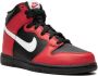 Nike Kids Dunk High "Black Red" sneakers - Thumbnail 1