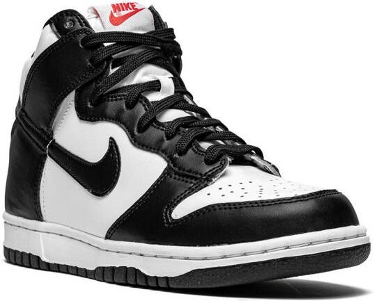 Nike Kids Dunk High "Panda Black White" sneakers