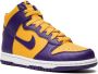 Nike Kids Dunk High "Lakers" sneakers Purple - Thumbnail 1