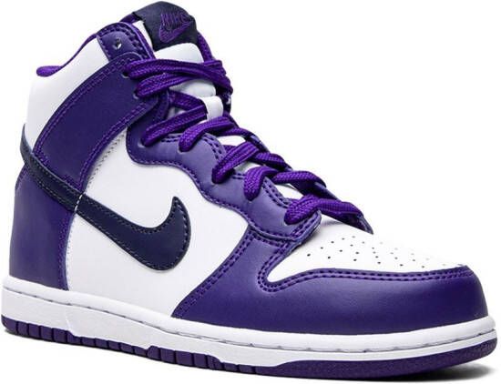 Nike Kids Dunk Hi sneakers White