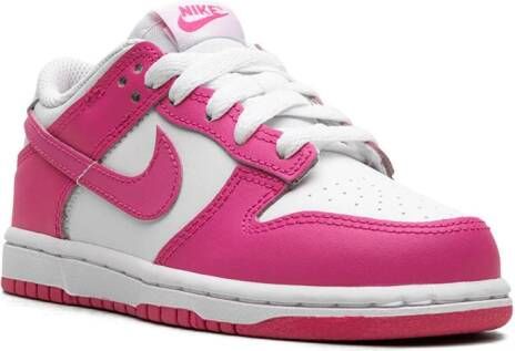 Nike Kids Dunk Low "Laser Fuchsia" sneakers Pink