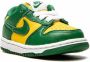 Nike Kids Dunk Low Retro "Brazil" sneakers Green - Thumbnail 1