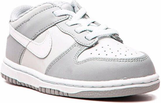 Nike Kids Dunk Low "Two Toned Grey" sneakers