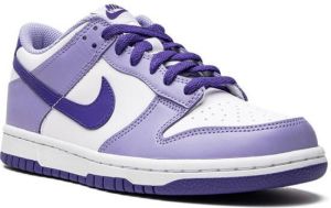 Nike Kids Dunk Low "Blueberry" sneakers White