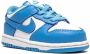 Nike Kids Dunk Low "University Blue" sneakers White - Thumbnail 1