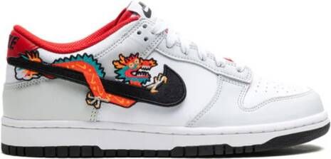 Nike Kids Dunk Low "Year Of The Dragon" sneakers White
