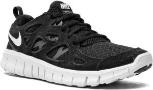 Nike Kids Free Run 2 low-top sneakers Black