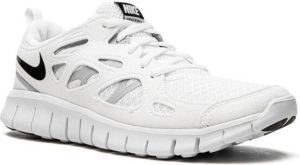 Nike Kids Free Run 2 low-top sneakers White